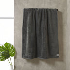 Πετσέτα Χεριών Αιγαίον Νua Cotton 76X147 / Anthracite